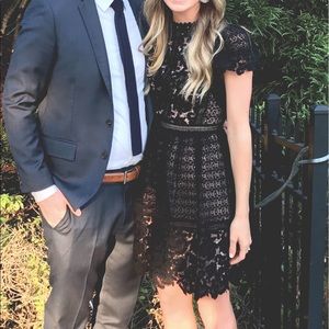 Rebecca Taylor Lace Mix Dress